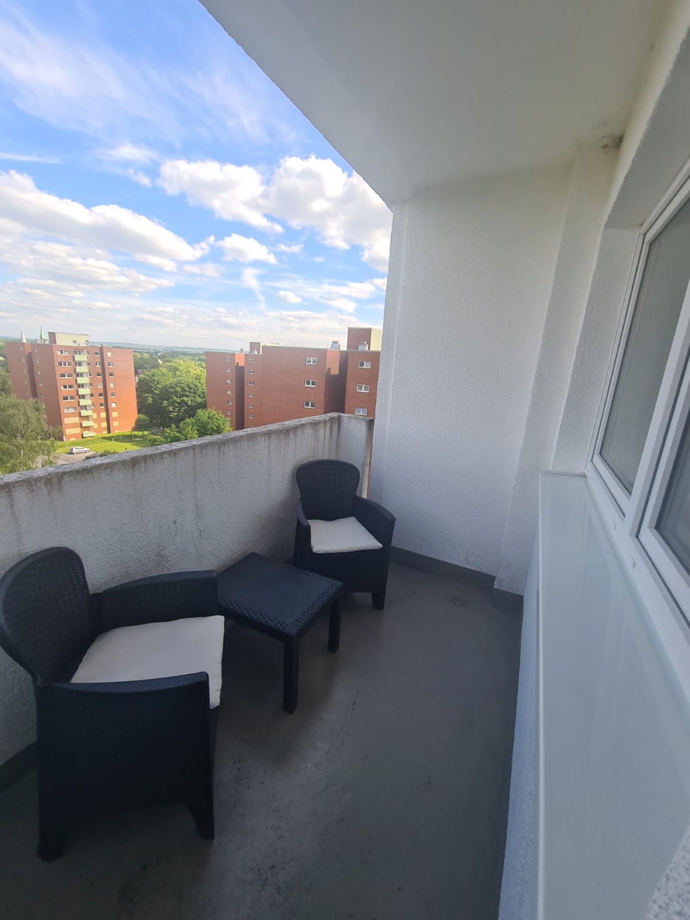 Balkon Kamen Weitblick